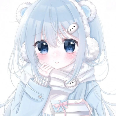 可爱卡通少女头像