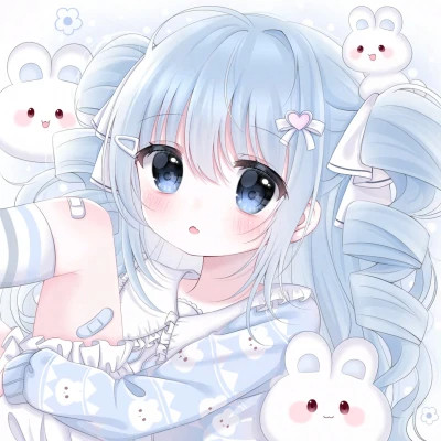 可爱卡通少女头像