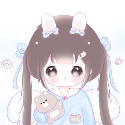 可爱幼稚治愈的女头动漫