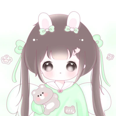 可爱幼稚治愈的女头动漫