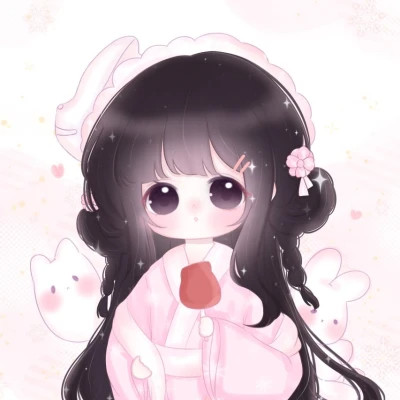 可爱幼稚治愈的女头动漫