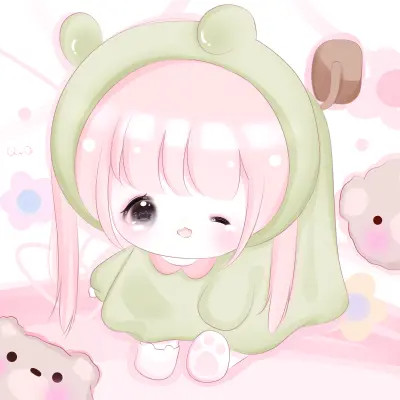 可爱幼稚治愈的女头动漫