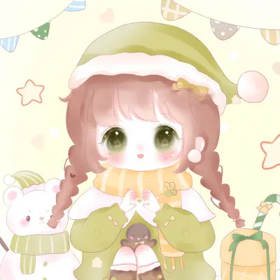 可爱幼稚治愈的女头动漫