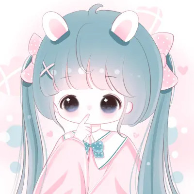 可爱幼稚治愈的女头动漫