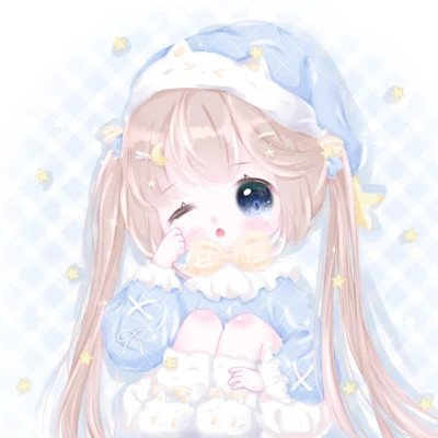 可爱幼稚治愈的女头动漫