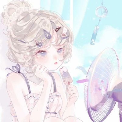 可爱幼稚治愈的女头动漫