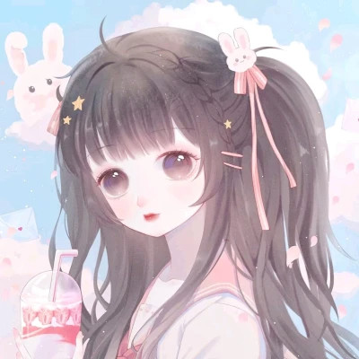 动漫妹子头像可爱
