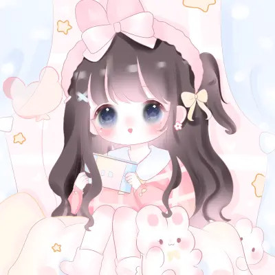 女生头像可爱漫画图片