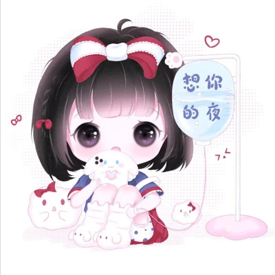 女生头像可爱漫画图片