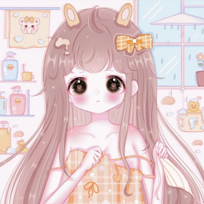 女生头像可爱漫画图片