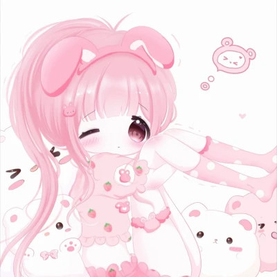 女生头像可爱漫画图片