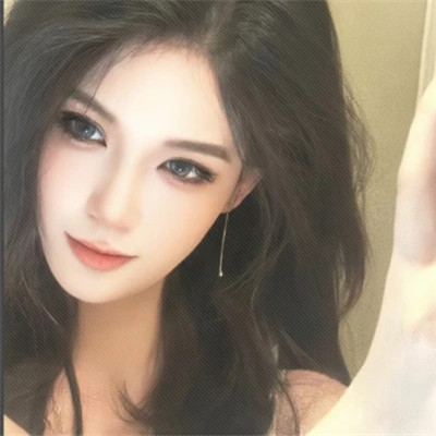 女士时尚洋气微信头像图片
