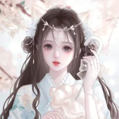 仙气十足的五人闺蜜头像