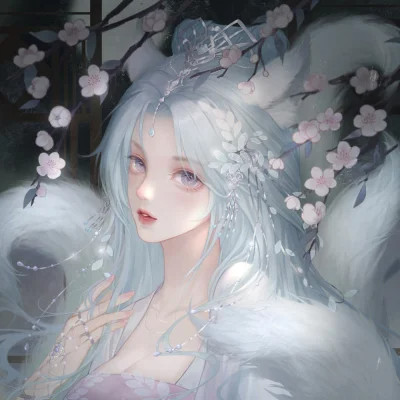 仙气十足的五人闺蜜头像