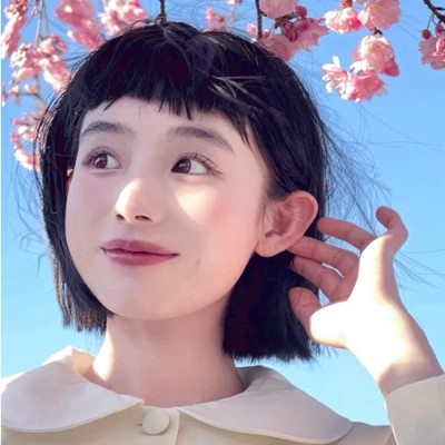 女生真人头像仙气十足