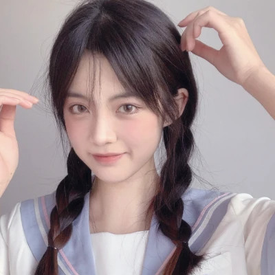 女生头像可爱仙气真人