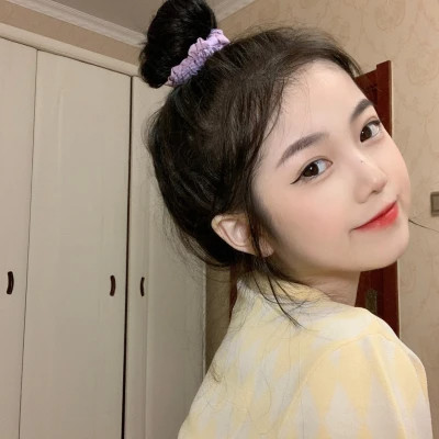 女生真人头像可爱温柔
