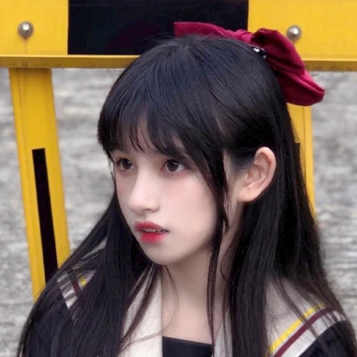 女生真人头像可爱温柔