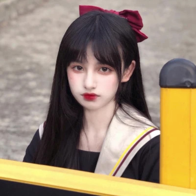 女生真人头像可爱温柔