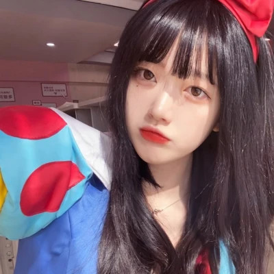 女生真人头像可爱温柔