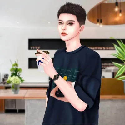 一见钟情的温柔浪漫动漫情侣头像