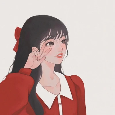 一见钟情的温柔浪漫动漫情侣头像