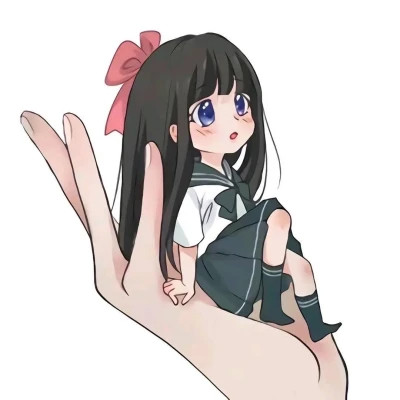 手绘情侣头像情侣专用