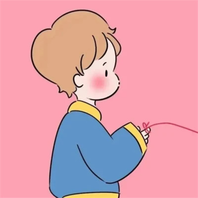 手绘情侣头像情侣专用
