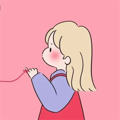 手绘情侣头像情侣专用
