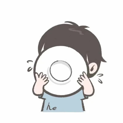 超好看的手绘情侣头像图片