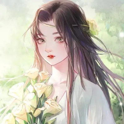 头像加背景图一套女生