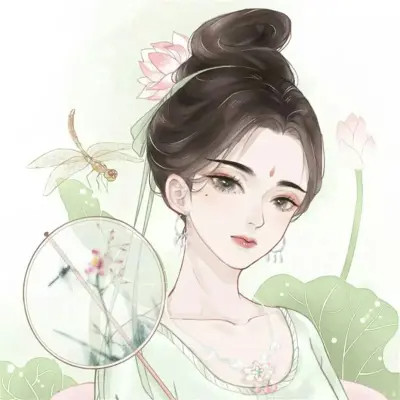 头像加背景图一套女生