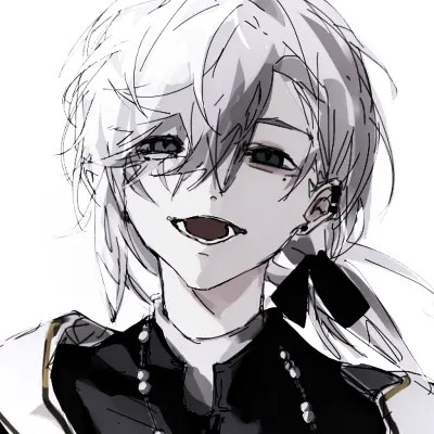 动漫男头像慵懒偏冷淡风