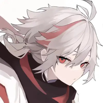 动漫男头像慵懒偏冷淡风