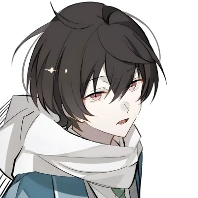 动漫男头像慵懒偏冷淡风