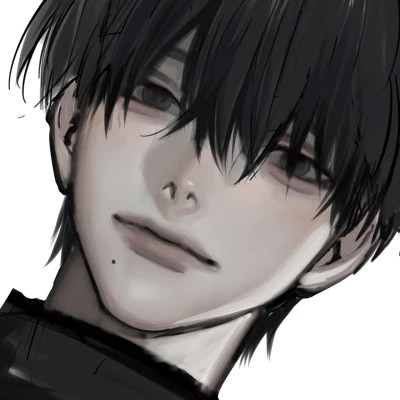 动漫男头像慵懒偏冷淡风