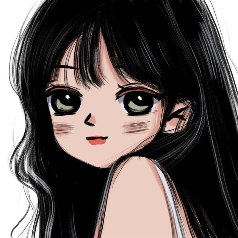 可爱简单好看的头像女生Q版