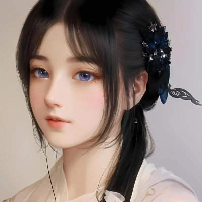 2025最火动漫头像女手绘