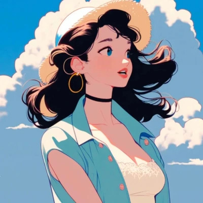 2025最火动漫头像女手绘