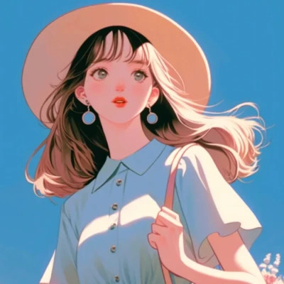 2025最火动漫头像女手绘