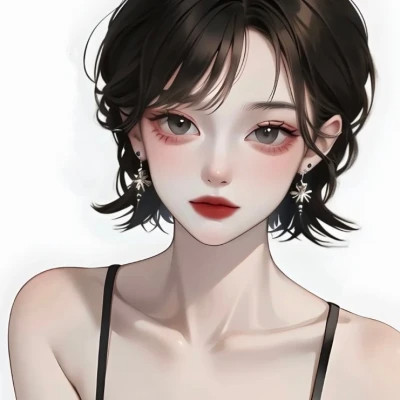 2025最火动漫头像女手绘