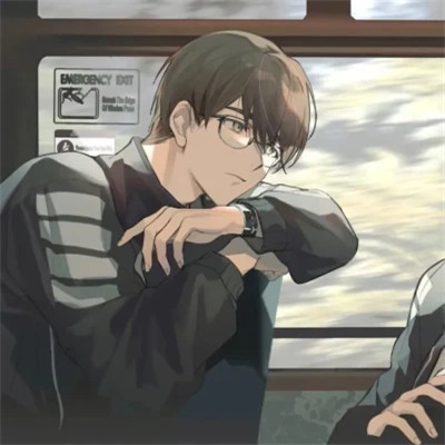 情侣头像男男动漫一对