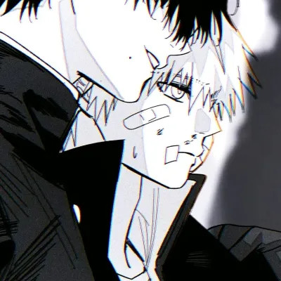 情侣头像男男动漫一对
