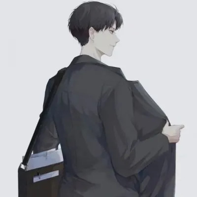 情侣头像男男动漫一对