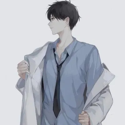 情侣头像男男动漫一对