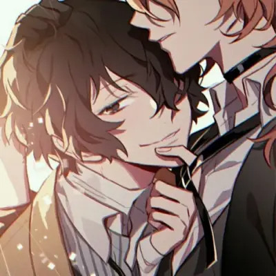 情侣头像男男动漫一对