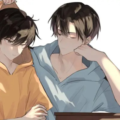 男男情侣头像双人动漫一左一右