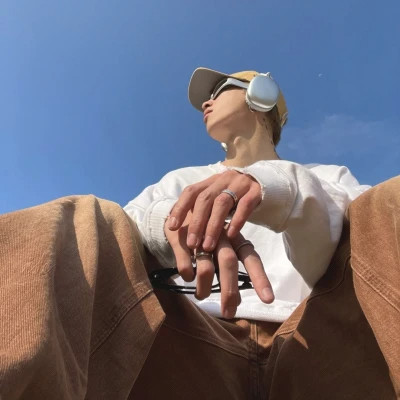 超级好看的男生真人潮流男头