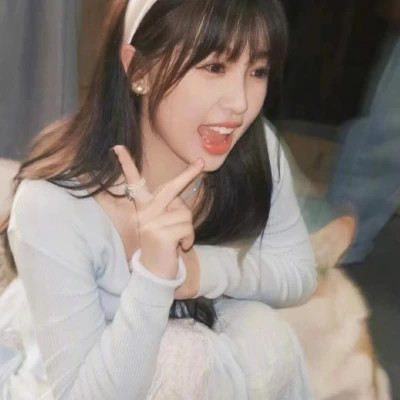 可盐可甜真人女生微信头像