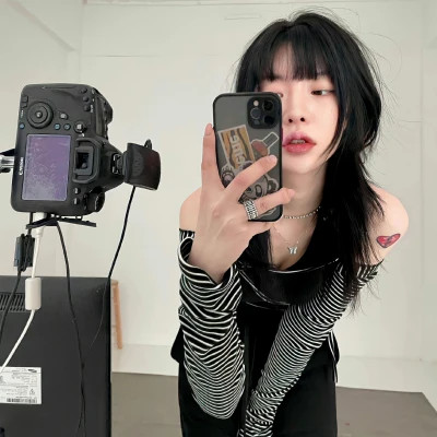 可盐可甜真人女生微信头像